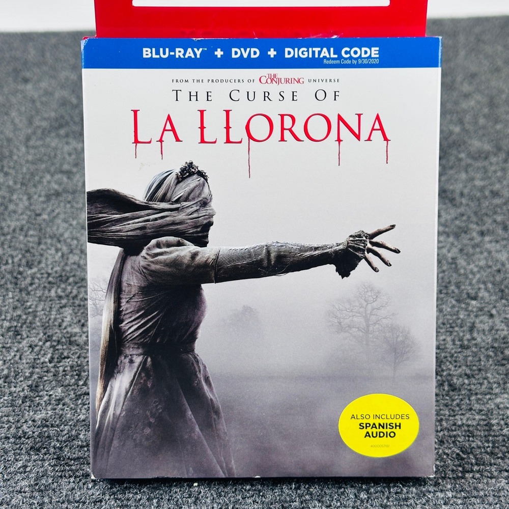 The Curse of La Llorona Blu-ray DVD Digital Code Conjuring Universe Horror Movie